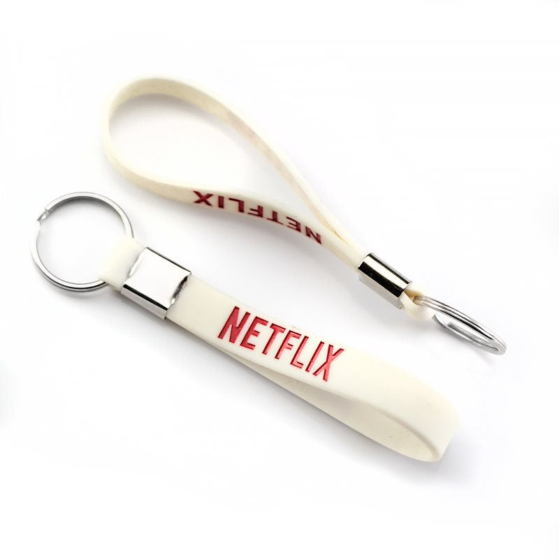 Custom Silicone Loop Key Ring
