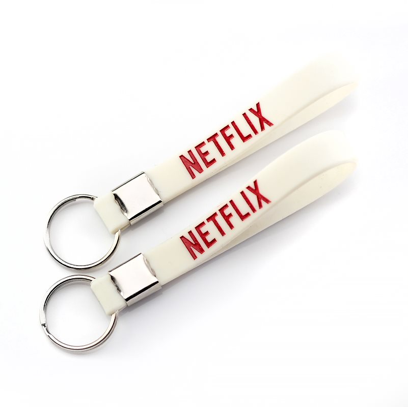 Custom Silicone Loop Key Ring