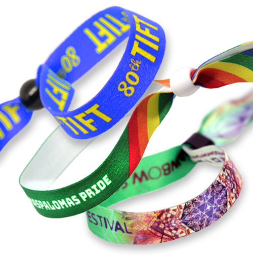 Sublimated 15mm Fabric Wristbands