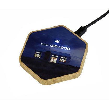 Custom Branded LED Wireless Fast Charger